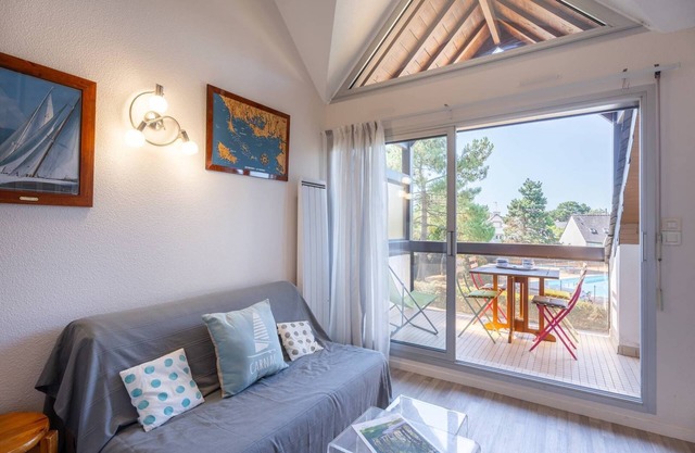 Carnac - 3-room split-level apartment - 42m² - Pool