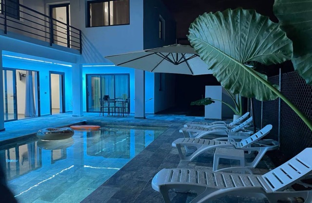 Casa Entre Playas con piscina en Las Galeras
