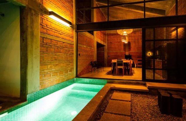 Casa rústica contemporánea para 8 personas