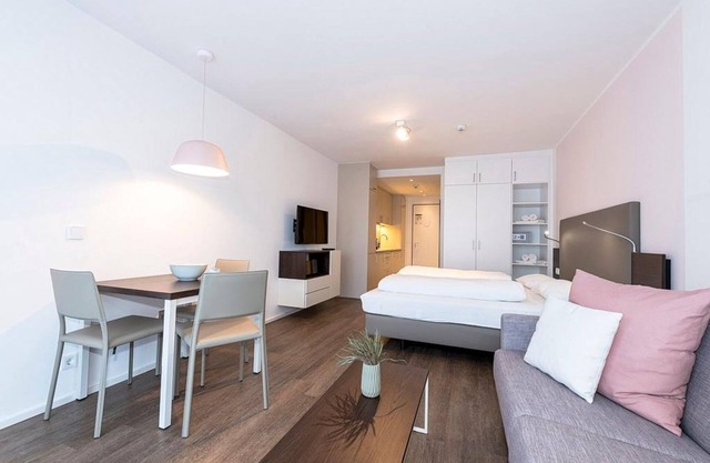 Central vacation apartment near the beach with terrace and sauna area in the house! -