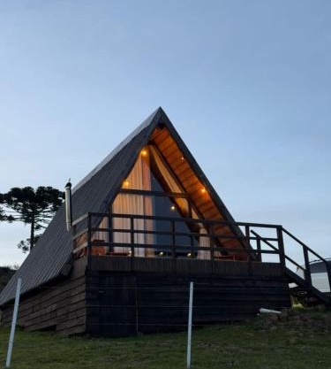 Chalé A-Frame da Fazenda