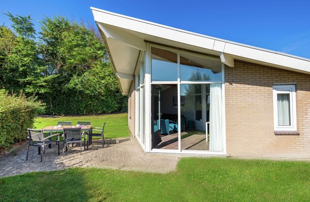 Chalet by Dutch Coast with Private Garden
