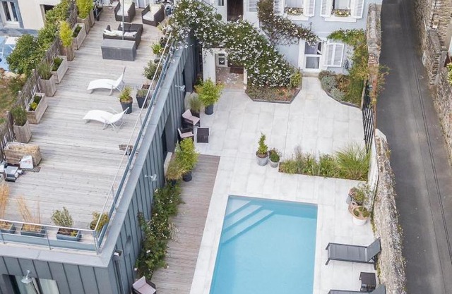 Chambre privée avec piscine