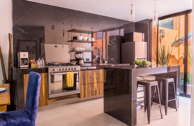 Chapultepec Expo Center Apartment 2C 3King bedsPrivate terrace Air conditioning