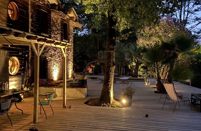 Character villa between sea and mountains, 1km from the beach
