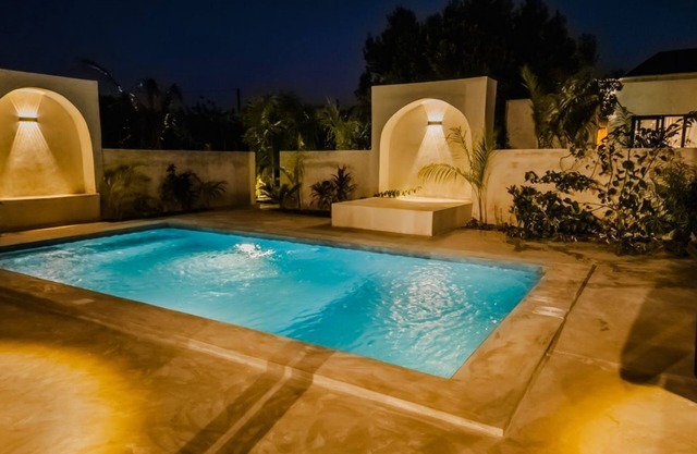 Charming 2-bedroom Villa with a private swimming pool and a surrounding wall