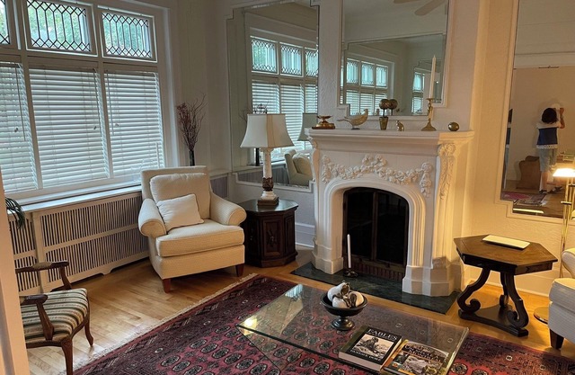 Charming 3+bed family home with garage and garden in quiet leafy Outremont
