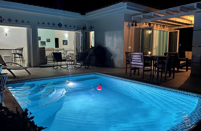 Charming 3-Bedroom Villa on Sea with Private Pool & Hot Tub