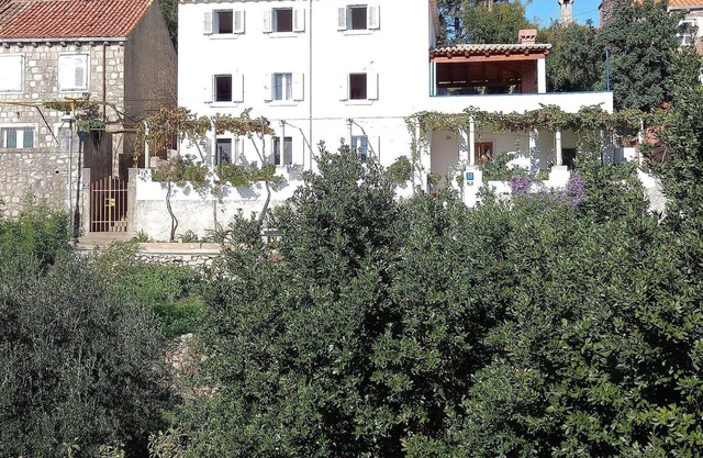 Charming island apartment+garden,70m from sandy beach and restaurant, free WI-FI