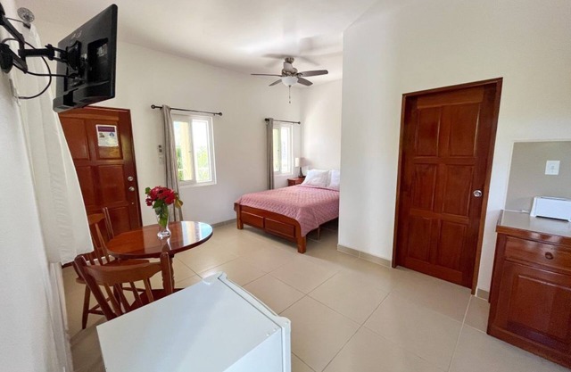 "Charming Private Balcony Studio: Your Perfect Retreat Awaits!"