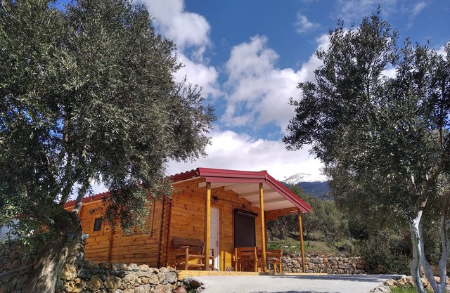 Charming Wooden Eco-House in unspoiled nature surrounding Sougia
