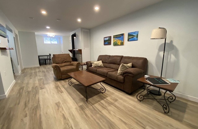 Cherryville BnB A Cozy One Bedroom Basement Suite Nestled in the Mountains.