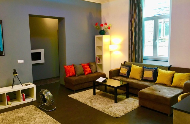 Chris & Paul’s Luxury Apartment With Balcony