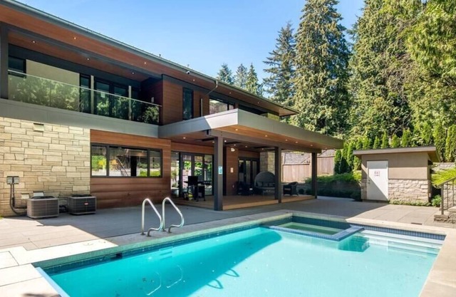 Cinematic Mansion with Pool and Hot tub