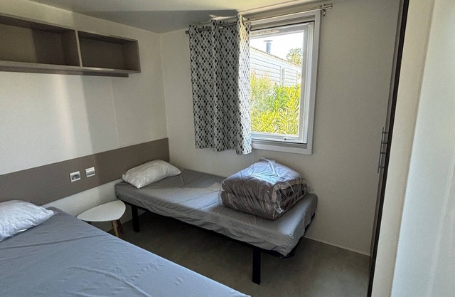 Claouey-Location mobilhome Lodge Premium -6 p- Siblu Les Viviers Lège Cap Ferret