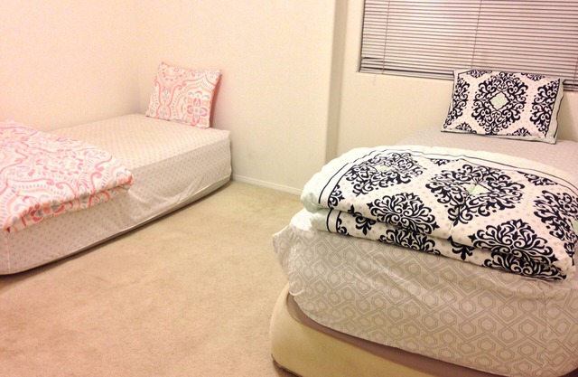 Clean and Comfortable Master Suite