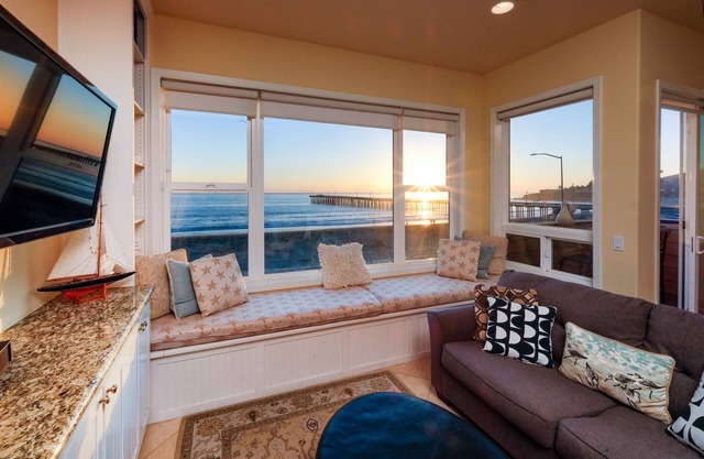 Coastal Charm Meets Pier-Perfect, Oceanfront Home in Cayucos