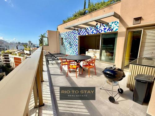 Cobertura moderna com terraço no Leblon