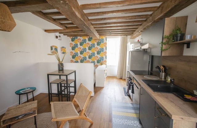Cocoon malouin, 2 min Beach, 27 m², Wifi, Parking