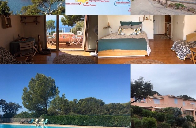 COCOON STUDIO WITH SEA VIEW IN LUXURY ESTATE WITH SWIMMING POOL AND TENNIS COURT