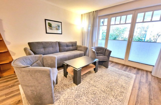 Comfort apartment with 1 bedroom and terrace on the first floor