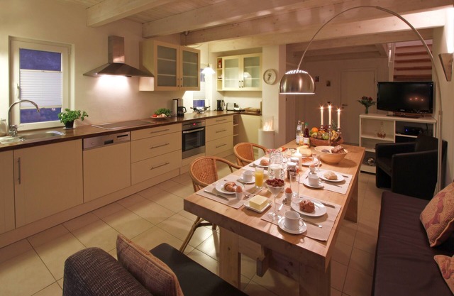 Comfortable and very modern furnished townhouse in Husum's city center