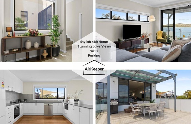 Contemporary home with water vistas - Speers Point