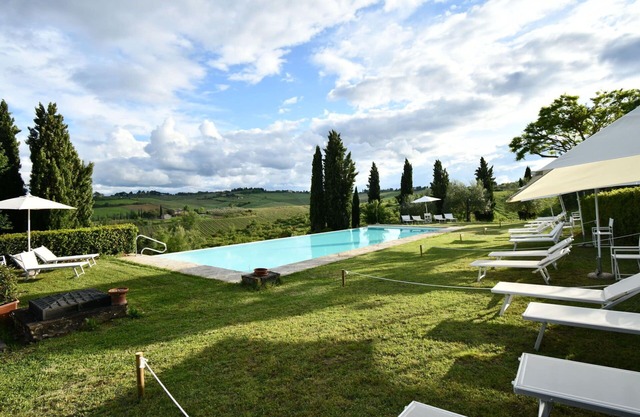 Cosy apartment for 5 people with pool, A/C, WIFI, TV and pets allowed, close to Siena