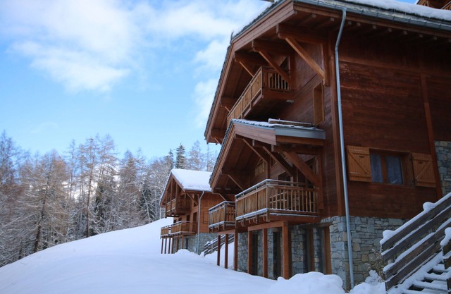 Cosy apartment 6/8 * in CHALET - Superb VIEW and SWIMMING POOL - 200 M FROM THE SLOPES