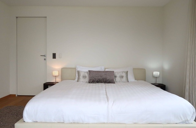 Cosy apartment for 8 guests with pool, WIFI, TV, balcony and panoramic view