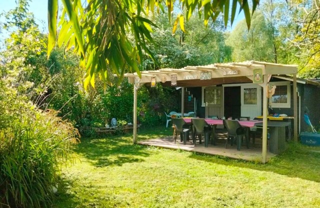 Cottage in the water accessible only by boat