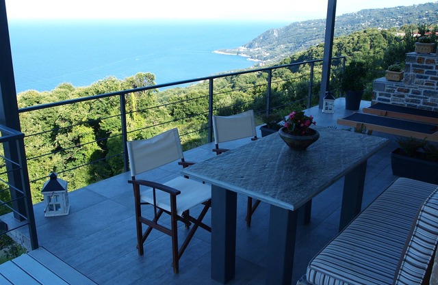 Country house with magic view to Aegean sea