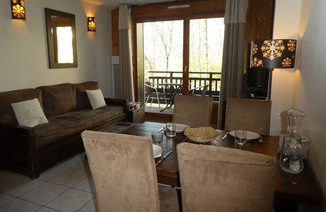Cozy 2-Room Apartment for 4 in a Quiet Area with Pool Access, Saint-Gervais-les-Bains
