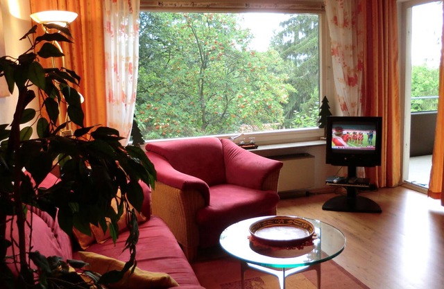 Cozy apartment with balcony and in-house swimming pool