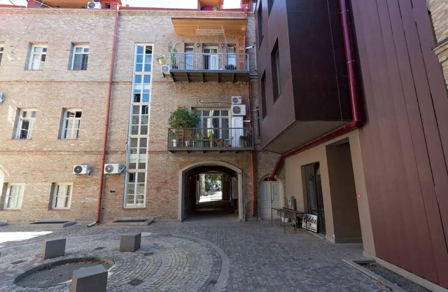 Cozy place with large balconynn
