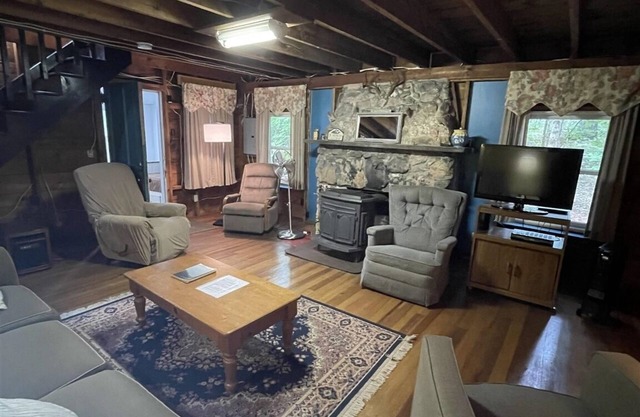 Cozy rustic cottage with country charm