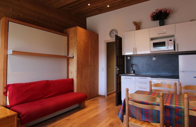 Cozy Studio with Balcony for 4, Prime Location, Ski-in/Ski-out - Alpe d'Huez