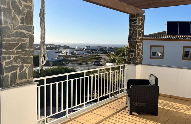 Cozy villa with. Beautiful view into the. Sea