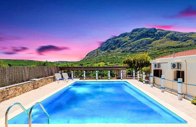Cretan Kera Villa Heated Pool