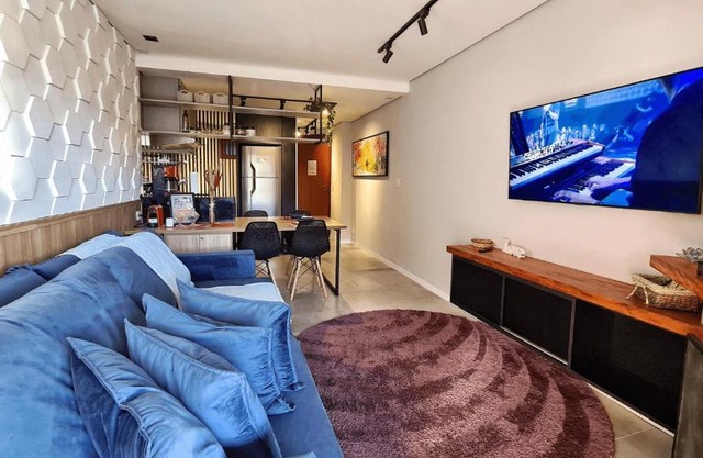 Dúplex Luxo com Piscina Aquecida, Lareira e Wifi