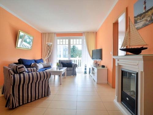 Dünenpark Binz - Komfortplus Ferienwohnung mit 2 Schlafzimmern und Balkon im Obergeschoss 191