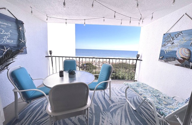 Dazzling Views! Perfect Location! Ocean Front with Pool ! Fabulous Balcony!