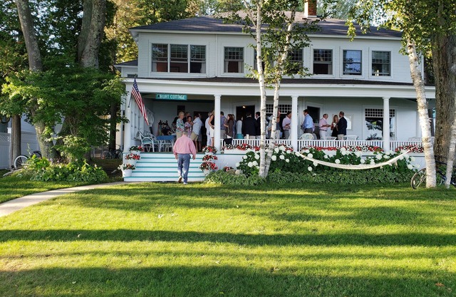 Delightful 11-bedroom cottage on the water in Harbor Springs.