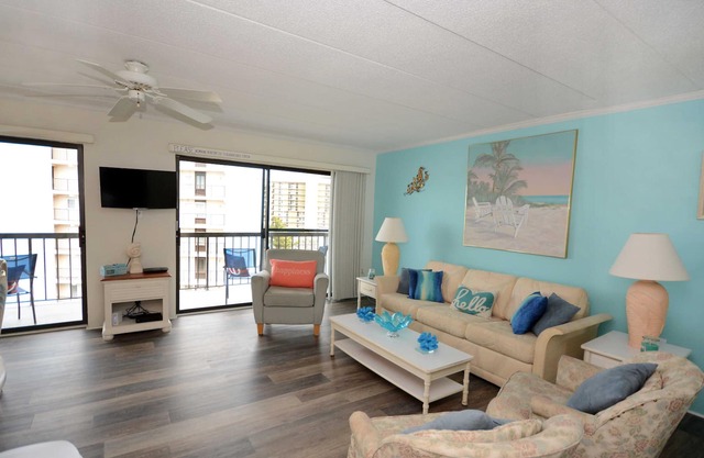 Delightful Ocean Block Condo in an Uptown Location Walking Distance To Northside Park that has an Elevator and Two Parking Spaces that is Only a Short Walk to the Beach!
