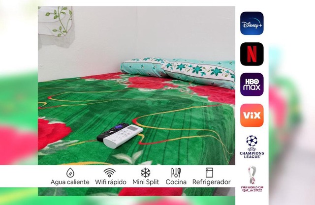 Departamento con Cocina Netflix Internet 119Mbps Centro Facturamos