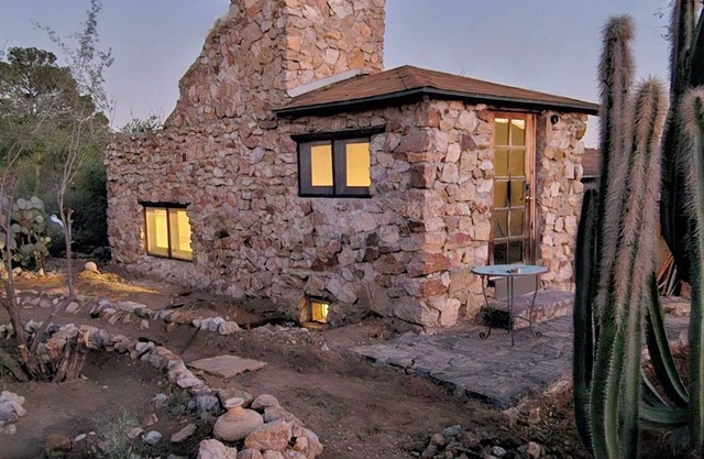 Desert Experience Historic Orchid Stone Cabin Small 2 Bedroom 1 Bath