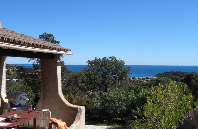 Detached villa 4/6 persons 3 terraces - Palombaggia magnificent sea view
