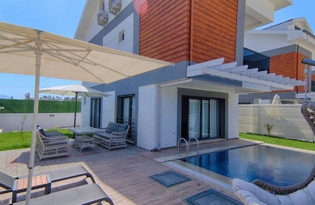 Detached Villa with Private Pool in Fethiye Black Gedik