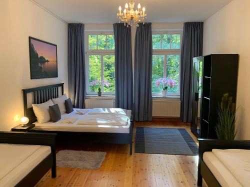 DEUTSCHE VILLA - SUPERIOR APARTMENT- 1 Obergeschoss mit gem Sauna und Garten