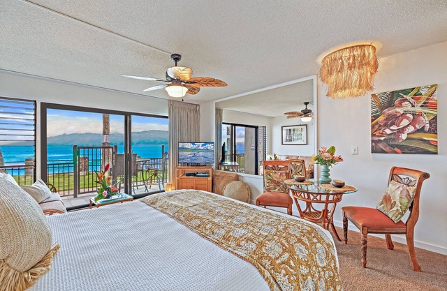 Direct Oceanfront Studio - Affordable -Noelani 119-Turtle Viewing Beach